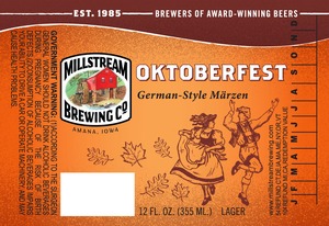Millstream Brewing Company Oktoberfest August 2013