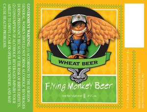 Weston Brewing Company Flying Monkey Wheat August 2013