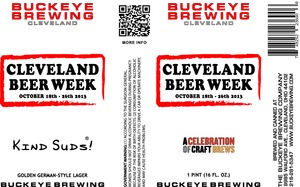 Buckeye Brewing Cleveland Beer Week 2013