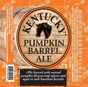 Alltech's Lexington Brewing Company Kentucky Pumpkin Barrel Ale