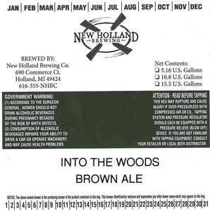 New Holland Brewing Company Into The Woods August 2013