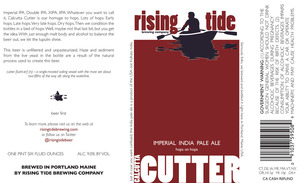 Rising Tide Brewing Company Calcutta Cutter