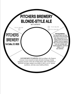 Pitchers Brewery Blonde-style Ale 