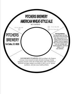 Pitchers Brewery American Whea-style Ale 