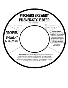 Pitchers Brewery Pilsner-style Beer 