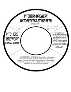 Pitchers Brewery Oktoberfest-style Beer 