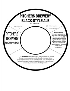 Pitchers Brewery Black-style Ale 