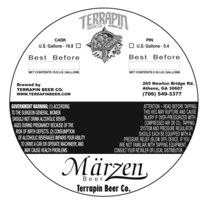 Terrapin Marzen August 2013