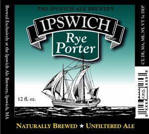 Ipswich Rye Porter August 2013