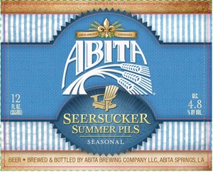 Abita Seersucker Summer Pils August 2013