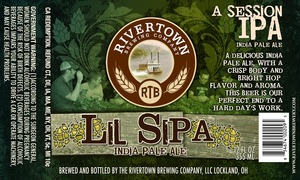 The Rivertown Brewing Company, LLC Lil Sipa August 2013