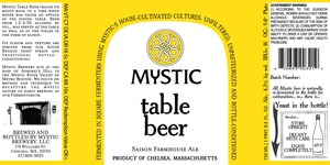 Mystic Brewery Table