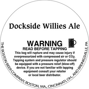 Dockside Willies Ale August 2013