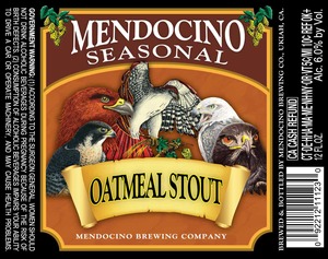 Mendcoino Oatmeal Stout August 2013