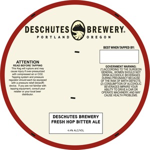 Deschutes Brewery Deschutes Brewery Fresh Hop Bitter