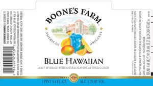 Boone's Farm Blue Hawaiian August 2013