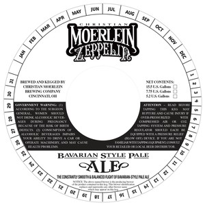 Christian Moerlein Zeppelin Bavarian Style Pale Ale