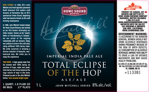Howe Sound Total Eclipse Of The Hop August 2013