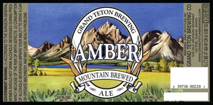 Grand Teton Brewing Company Amber August 2013