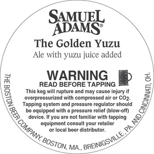 Samuel Adams The Golden Yuzu