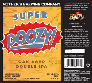 Mother's Brewing Company Super Doozy August 2013