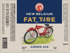 New Belgium Brewing Fat Tire August 2013