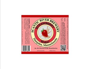 Scantic River Brewery,llc Strawberry Wheat