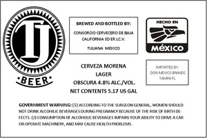 Cerveza Morena 