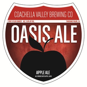 Coachella Valley Brewing Co Oasis Ale September 2013