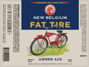 New Belgium Brewing Fat Tire September 2013