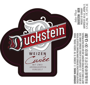 Duckstein Weizen September 2013