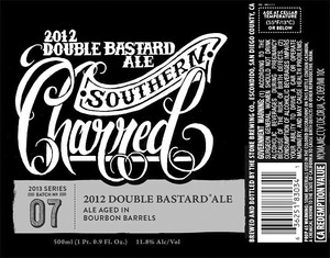 2012 Double Bastard Ale Southern Charred