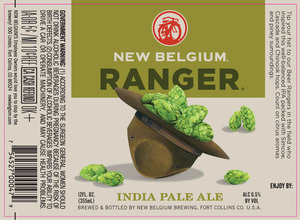 New Belgium Brewing Ranger September 2013