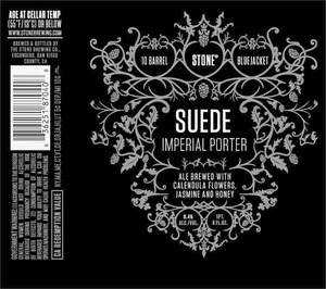 10 Barrel Stone Bluejacket Suede Imperial Porter