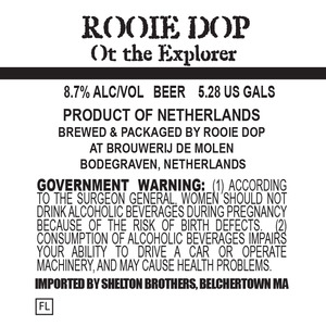 Rooie Dop Ot The Explorer September 2013
