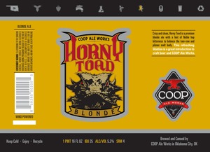 Horny Toad Blonde 