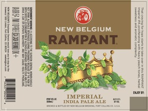 New Belgium Brewing Rampant September 2013