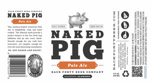 Back Forty Beer Company Naked Pig September 2013