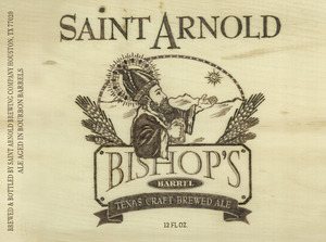 Saint Arnold Brewing Company Bishop's Barrel September 2013