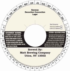 Saranac Decoction Concoction