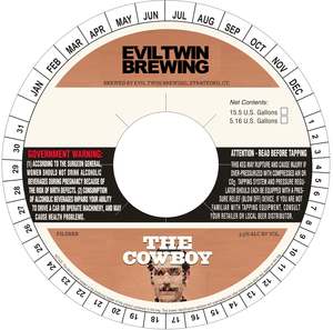 Evil Twin Brewing The Cowboy September 2013