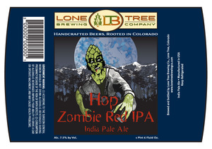 Lone Tree Brewing Company Hop Zombie Red IPA September 2013