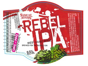 Samuel Adams Rebel IPA September 2013