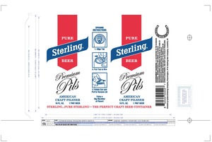 Sterling Premium Pils September 2013