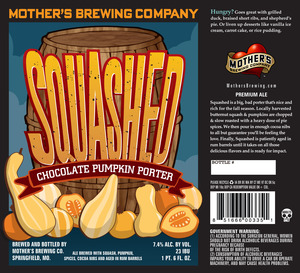 Mother's Brewing Company Squashed September 2013