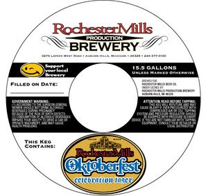 Oktoberfest Celebration Lager September 2013