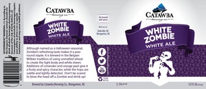 Catawba Brewing Company White Zombie White Ale