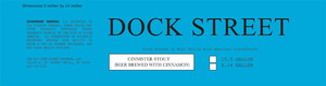 Dock Street Cinnister Stout September 2013