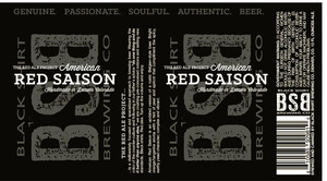 Black Shirt Brewing Co American Red Saison