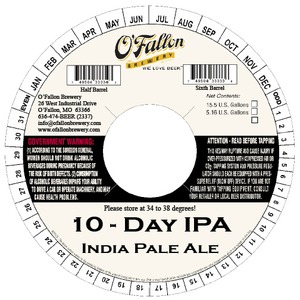 O'fallon 10-day IPA